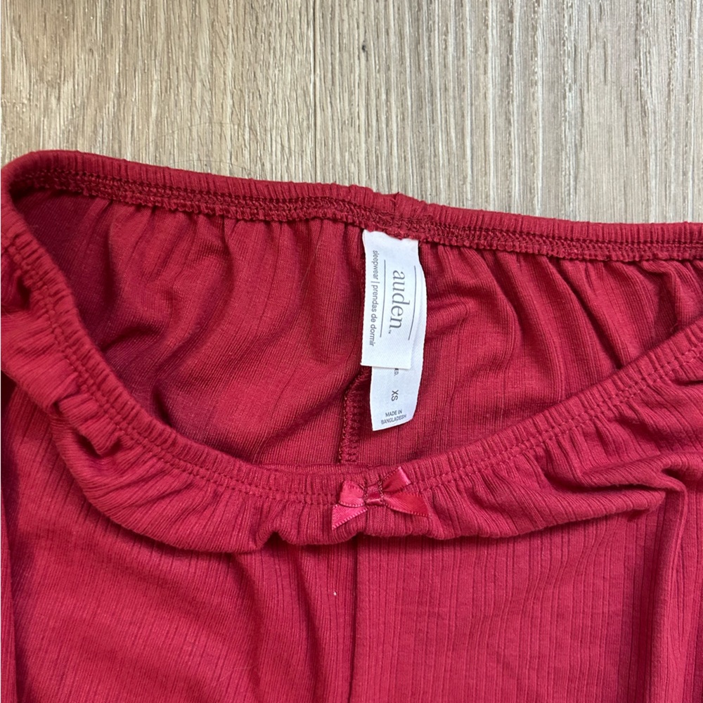 Women's Red Lounge Set - Picture 4 of 4